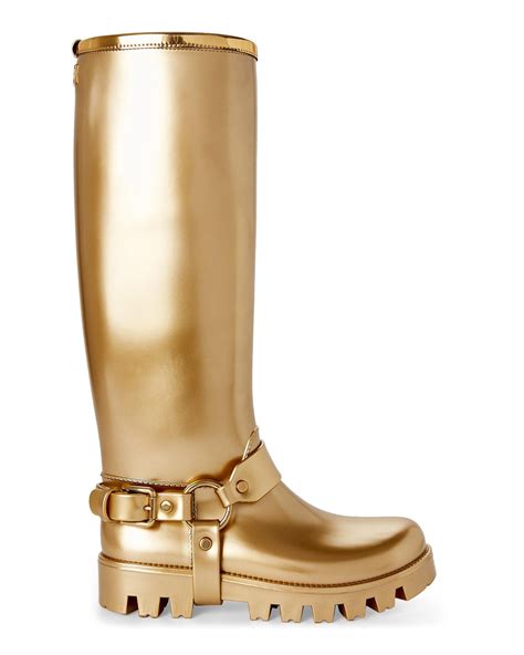 dolce gabbana yellow rain boots women high fashion|Women'S Boots And Booties .